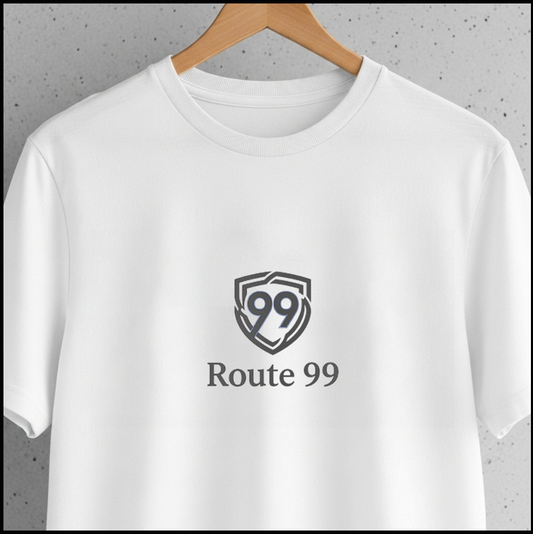 Route 99 Signature Tee – Premium Fabric, Authentic & Comfort-Fit