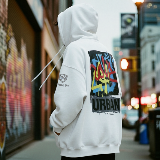 Route 99  Oversized Street Hoodie – Authentic, Premium Comfort & Street-Ready Style