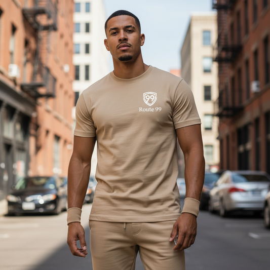 Route 99 - Core Everyday Essential Set – T-Shirt + Jogger Combo