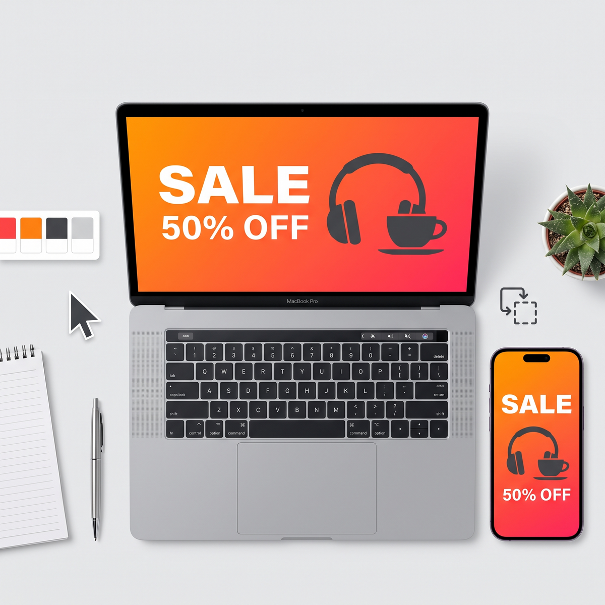 Business Promo Frame Templates