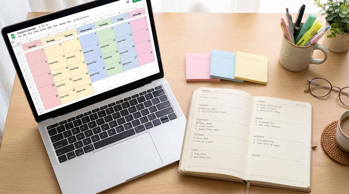 Content Calendar Template Pack