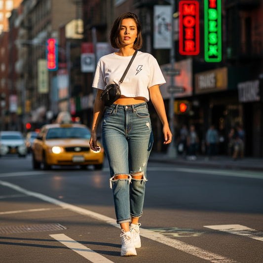 Route 99 Street Crop Tee – Authentic, Trendy & Comfortable Streetwear