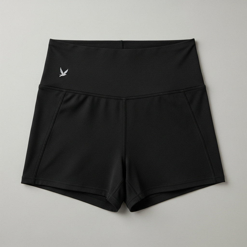 Women’s High-Waist Active Shorts – Authentic, Comfortable & Performance-Ready